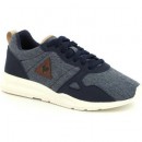 La Boutique Officielle Le Coq Sportif Chaussures Lcs R600 Gs Craft 2 Tones Dress Blue Jr - Bleu Baskets Basses Homme